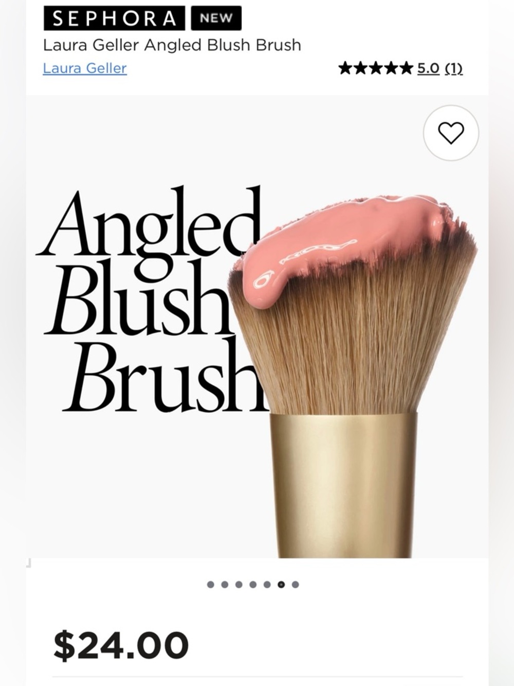 Laura Geller Black & Gold Angled Blush Brush - Picture 12 of 12
